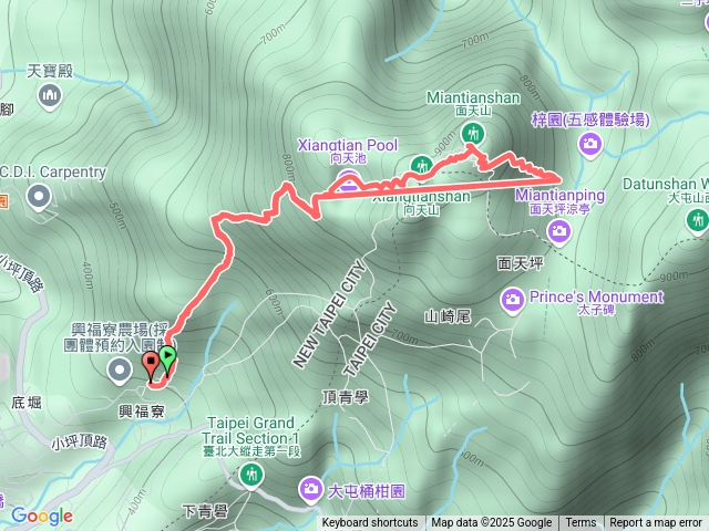 面天山向天山o型