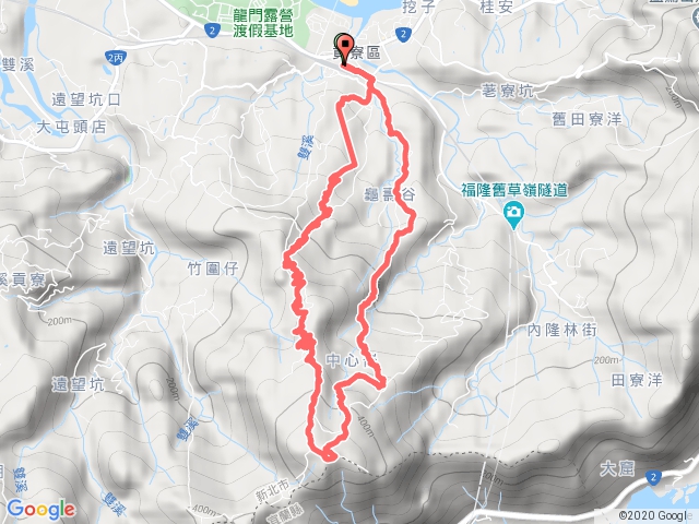 龜媽坑古道連走大湖山、中心崙、虎子山古道