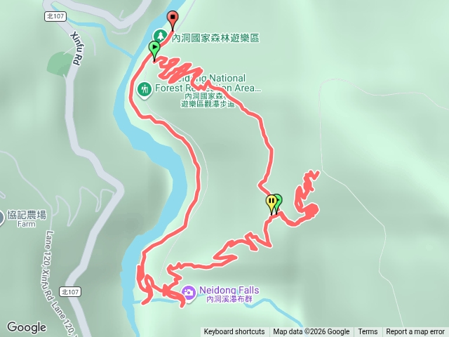 內洞國家森林遊樂區步道群預覽圖