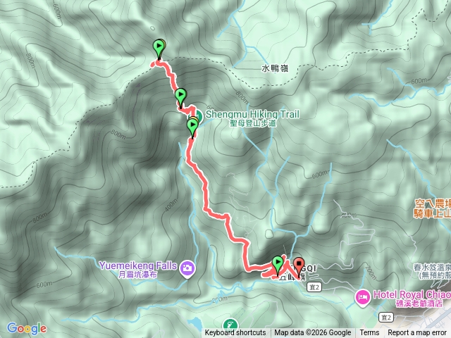 聖母登山步道抹茶山預覽圖