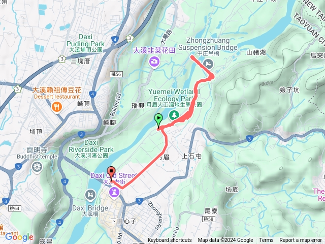 大溪月眉山豬湖
