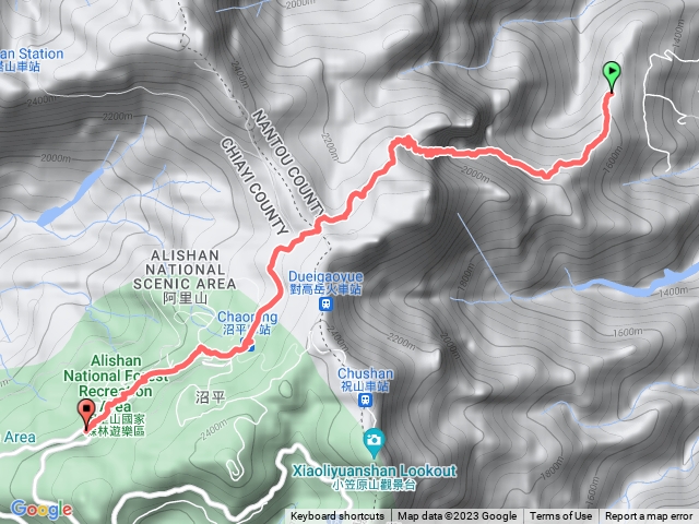 神阿縱走20230611