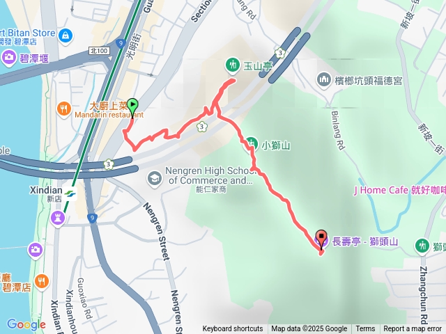 微笑山線獅頭山