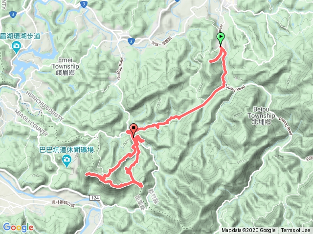 20201226 番婆坑口站到獅山站