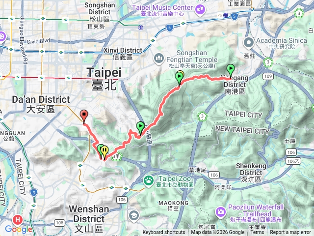 台北大縱走第六段/公路預覽圖