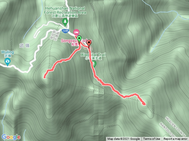 合歡山東峰 小奇萊山 一日登頂