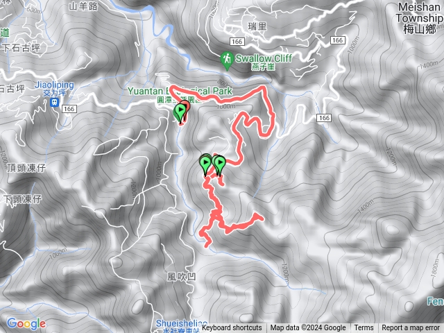 崩棚山、瑞水步道預覽圖