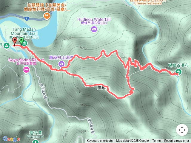 唐麻丹山O繞(下蝴蝶谷)