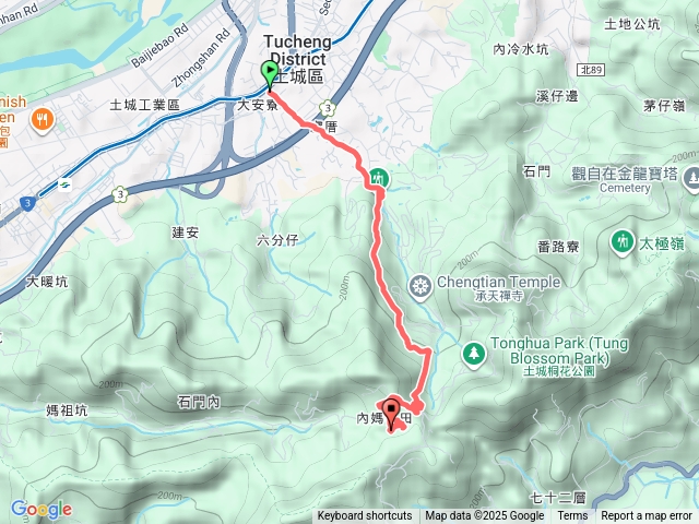 永寧捷運站-承天路-善息寺