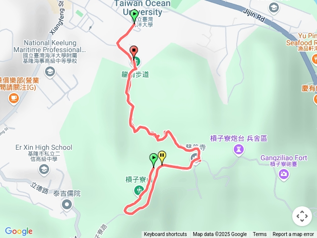 小百岳集起來槓子寮砲台、槓子寮山步道(龍崗步道)20250405154214