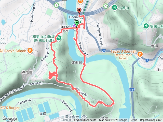 2026、8、16新店雙潭O型縱走預覽圖