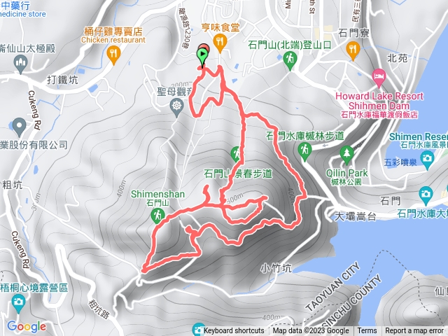 勞工育樂中心-太平山-石門山O形