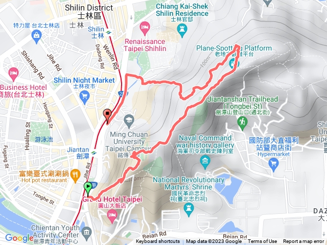 劍潭山老地方士林官邸下