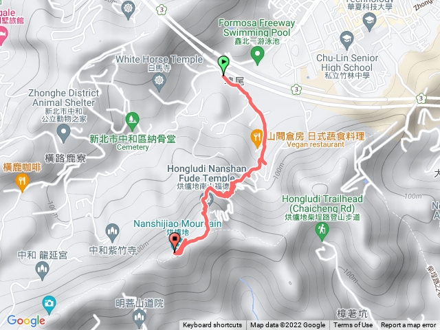 小百岳集起來烘爐地登山步道(南勢角山)