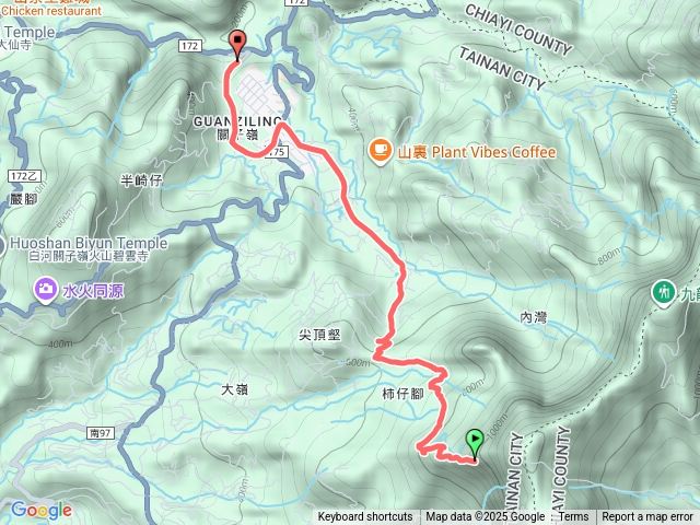 大棟山下山預覽圖