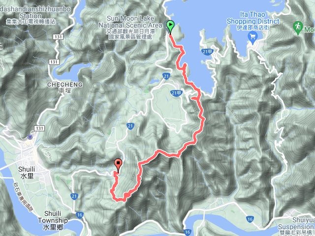 雨後頭縱走（頭社山 後尖山 雨社山連峰）單程搭公車回