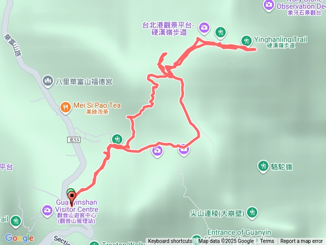 楓櫃斗步道散步