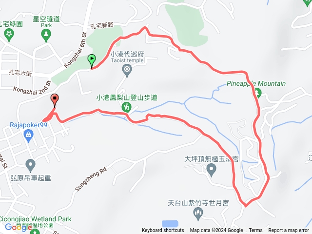 小港鳳梨山步道