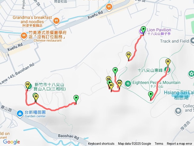 2025.12.25.新竹市小百岳26東西峰稜線縱走健行預覽圖