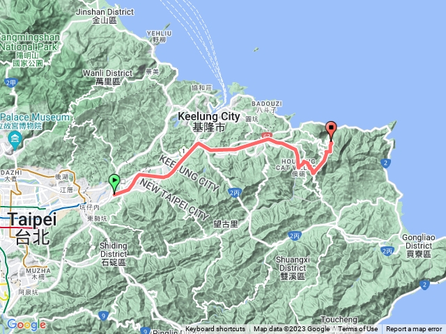 猴硐越嶺金瓜石