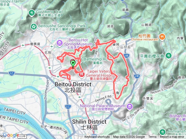 奇岩越野30K預覽圖