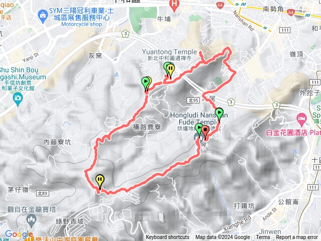 烘爐地 圓通寺 O型