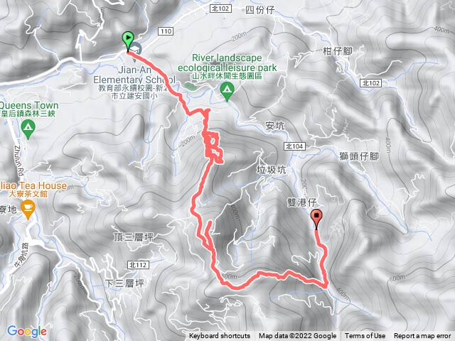 新北三峽：麒麟山、竹崙山、雙港仔山、雙港仔山東峰