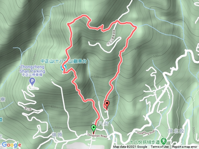 2021.03.15 十八份上中正山觀景台第ㄧ登山口下