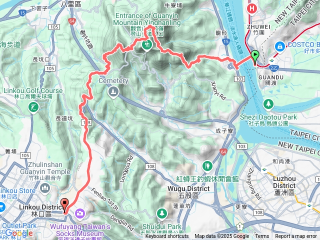 環台北天際線第七段-淡水到林口