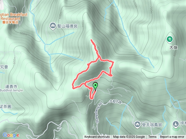 坪林大粗坑-南勢坑山-鑽石峰-人頭面山...
