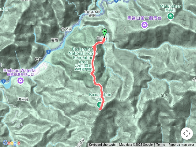 八仙山、佳保台山預覽圖