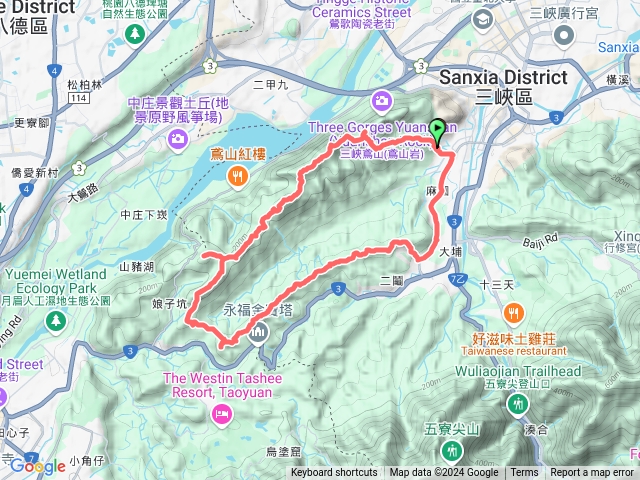 鳶尾山+台北天際線第九段O型縱走預覽圖