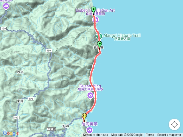 阿朗壹古道（瑯嶠卑南古道）（觀音鼻到旭海）