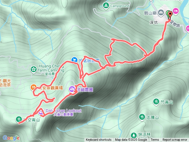 南投石頭公走大崙頭銀杏森林預覽圖