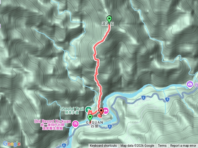 波津加山步道（稍來步道西進東出）預覽圖