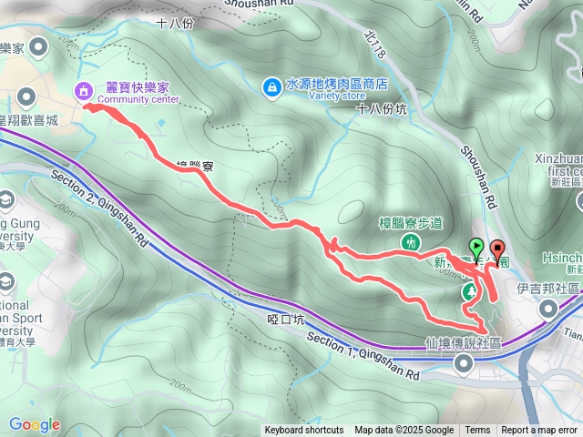 新莊青年公園至林口預覽圖