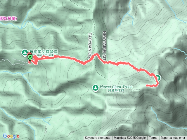 玩到天黑卻沒有神木的北插天山預覽圖
