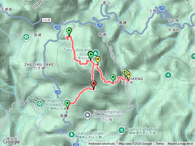 6-9-七星山-三進三出-苗圃-小遊坑-冷水坑
