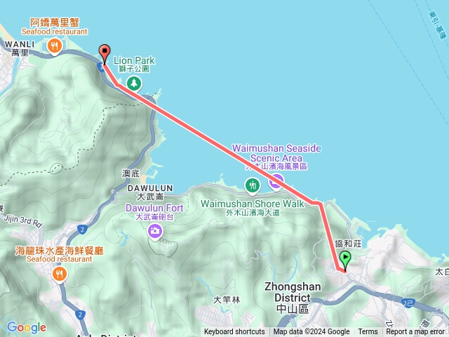 外木山濱海步道賞海龜岩預覽圖