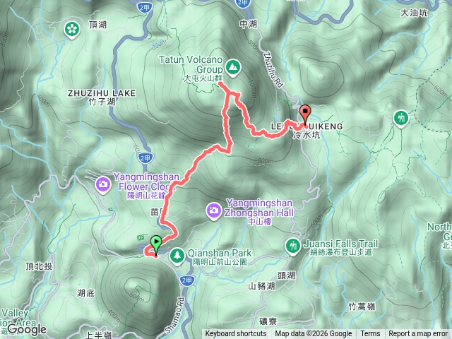 1150531-苗圃-七星山主峰-七星山東峰-冷水坑預覽圖