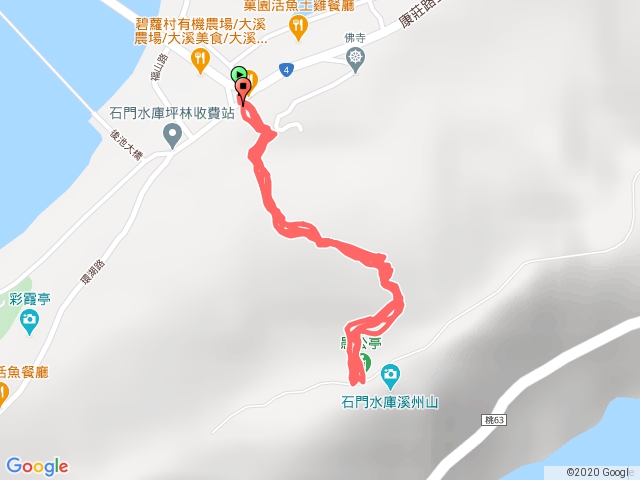 溪州山1/3來回兩次