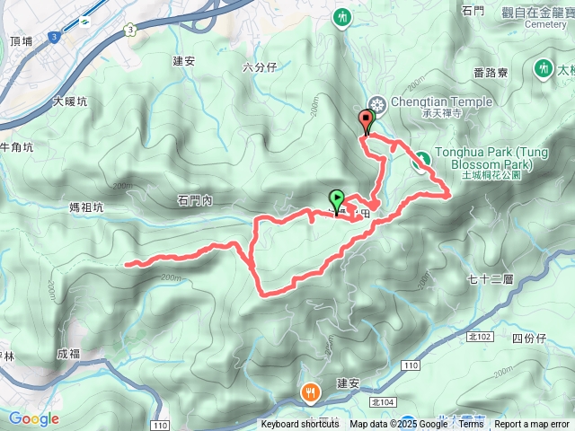 2025微笑山線大縱走尋寶集章任務微笑山線：【天上山系】望月亭桐花段20250815