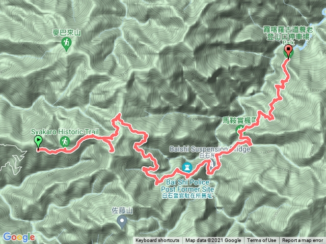 1226 霞喀羅古道全段順撿石鹿大山