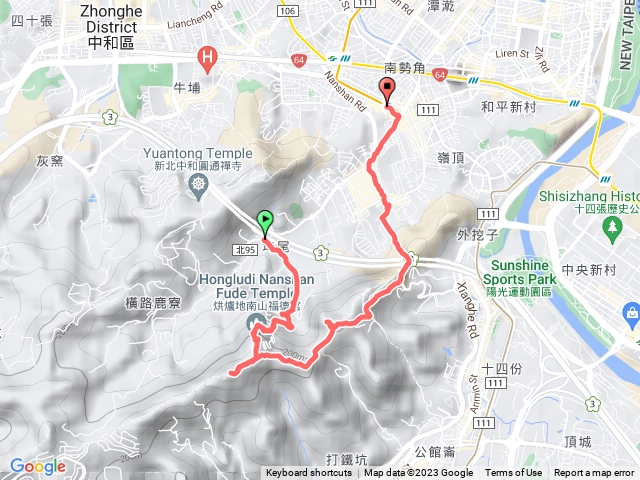 烘爐地(399巷上，109巷下)