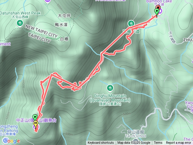 竹子湖青楓步道