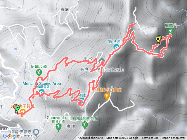 20230423 梅峰古道-獵鷹尖-伍龍步道