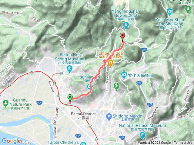 北投軍艦岩上六窟溫泉