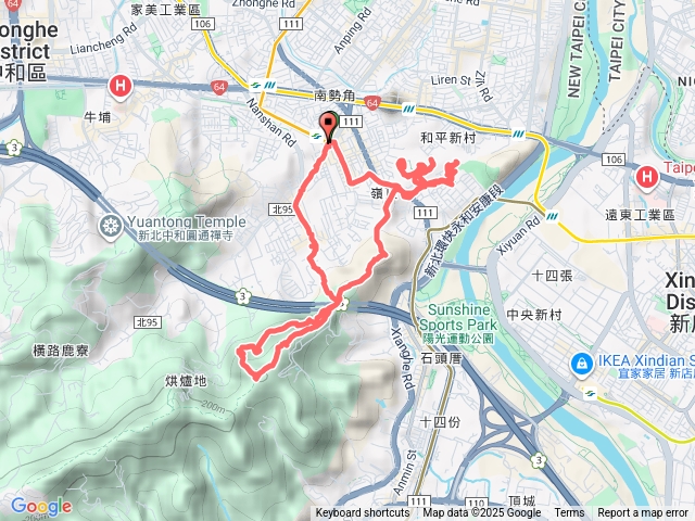 20250828尖山西峰-外挖子主北山-光明頂主前峰