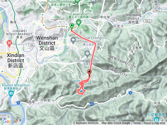 銀河洞越嶺登山步道