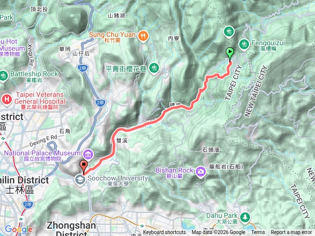 雙溪山步道